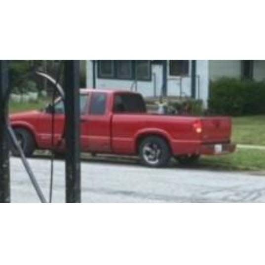 Lafayette police are asking the public to be on the look out for a red 2002 Chevrolet S10 pick up truck driven by Richard L. Higley II, who was last seen on Monday morning.