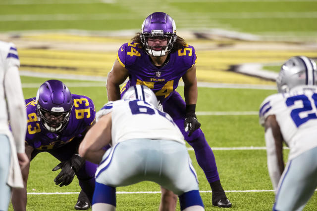 Minnesota Vikings Middle Linebacker Eric Kendricks Editorial Stock