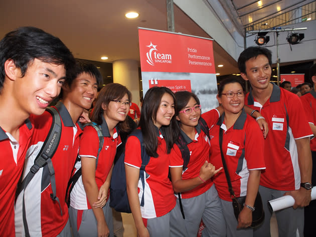 Team Singapore Flag Presentation Ceremony