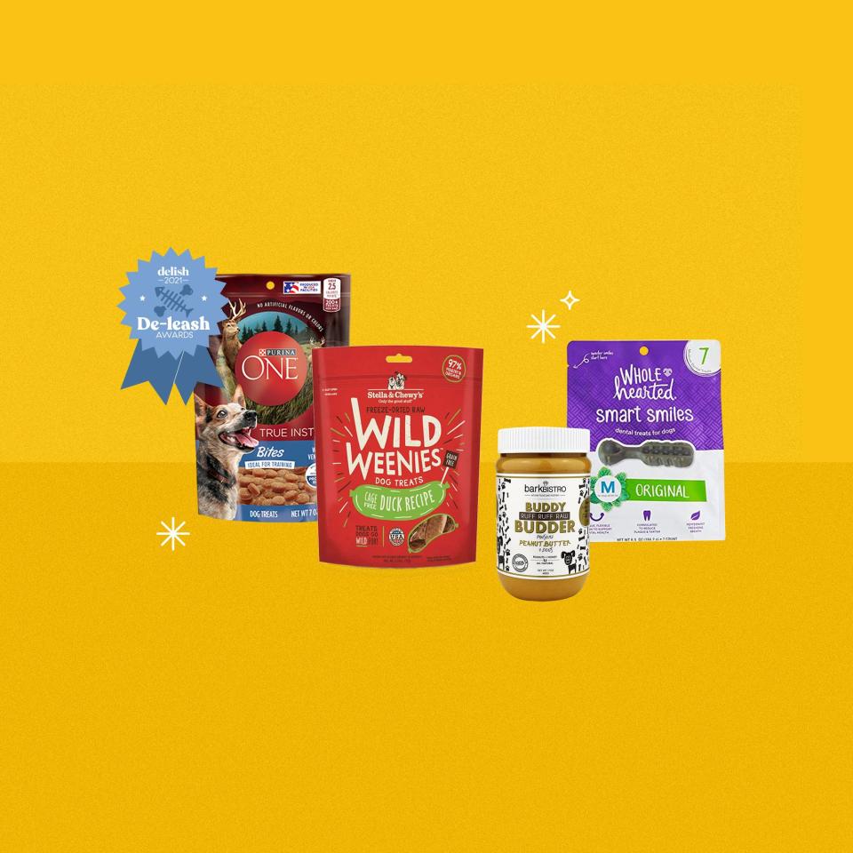<p>We all need a good snack now and then, whether it's because we have been working hard toward a goal or because we're just really damn hungry. Your pet is no exception. This list is filled with treats that are good for their teeth, their training progress, and so much more. </p>