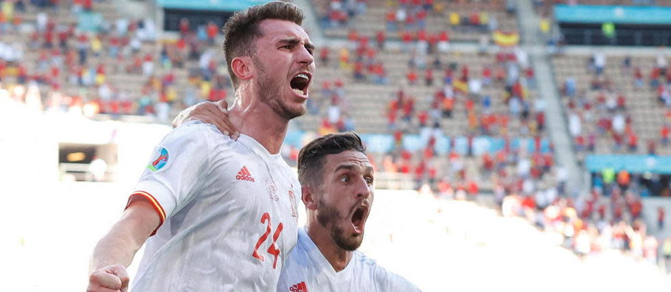 Aymeric Laporte a été l'un des artisans de la victoire de l'Espagne face à la Slovaquie.
