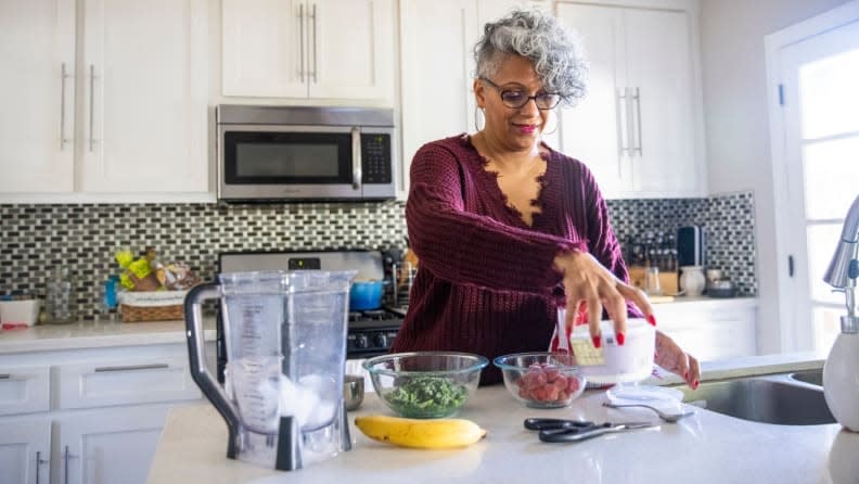 Utilizing your microwave not only reduces food waste, but also cuts down on clean up afterwards.