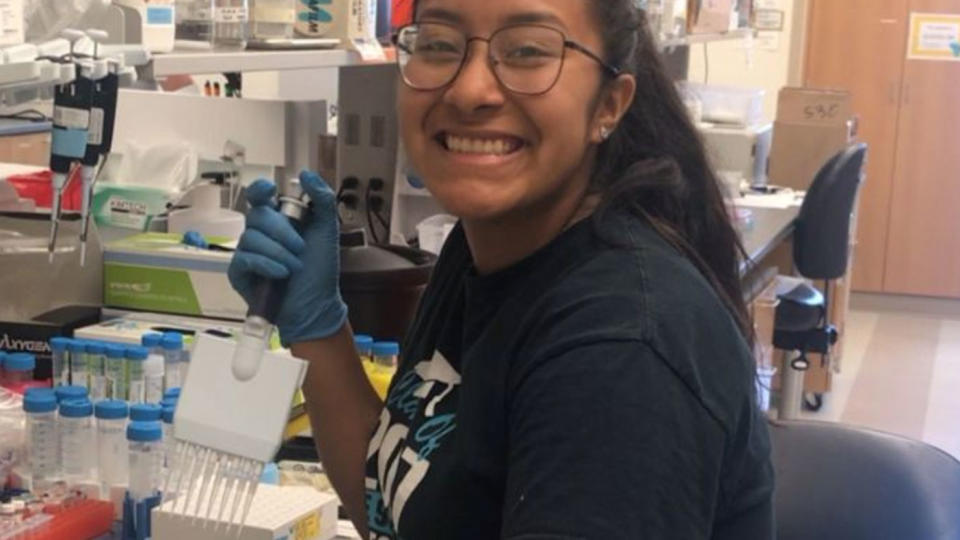 Alondra Carmona has dreamed of going to Barnard College since she was 15-years-old and was accepted last December. Source: GoFundMe