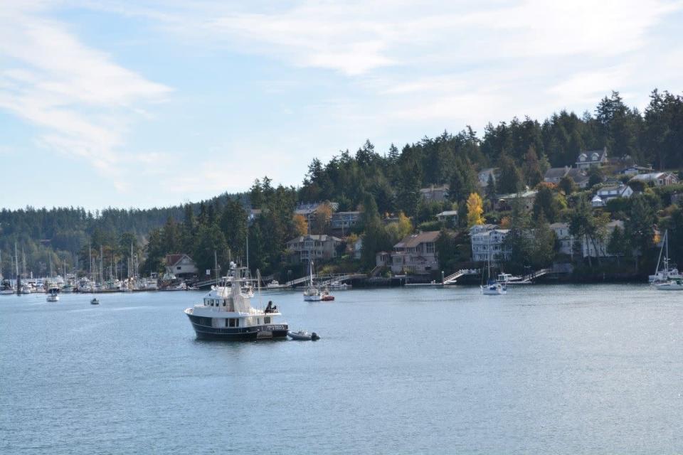<p>Running errands is a charming experience in <a href="https://www.visitsanjuans.com/about-islands/friday-harbor-san-juan-island" rel="nofollow noopener" target="_blank" data-ylk="slk:Friday Harbor" class="link ">Friday Harbor</a>, a town where you won't find a chain store. Want a change of pace? It's as easy as hopping on one of the <a href="http://www.fridayharbor.com/learn/" rel="nofollow noopener" target="_blank" data-ylk="slk:many ferries" class="link ">many ferries</a> that stop at Friday Harbor. </p>