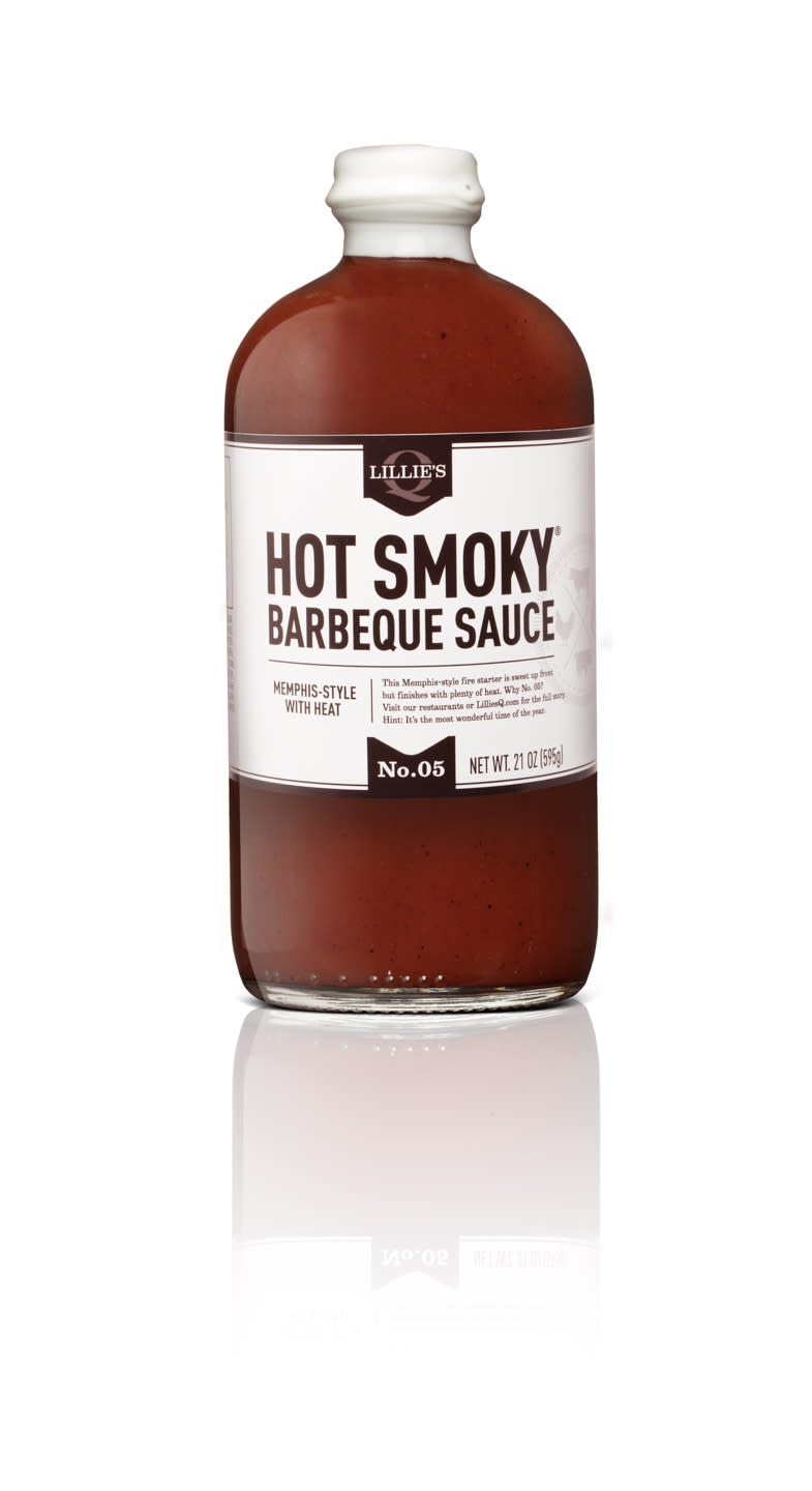 Lillie's hot and smoky barbecue sauce