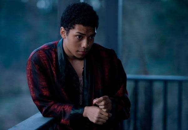 Chance Perdomo como Ambrose Spellman en El mundo oculto de Sabrina (Fuente: Netflix)