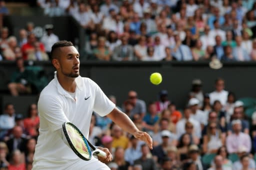 Nick Kyrgios has been at the forefront of building support and pledged Aus$200 for each ace he serves in the Australian summer
