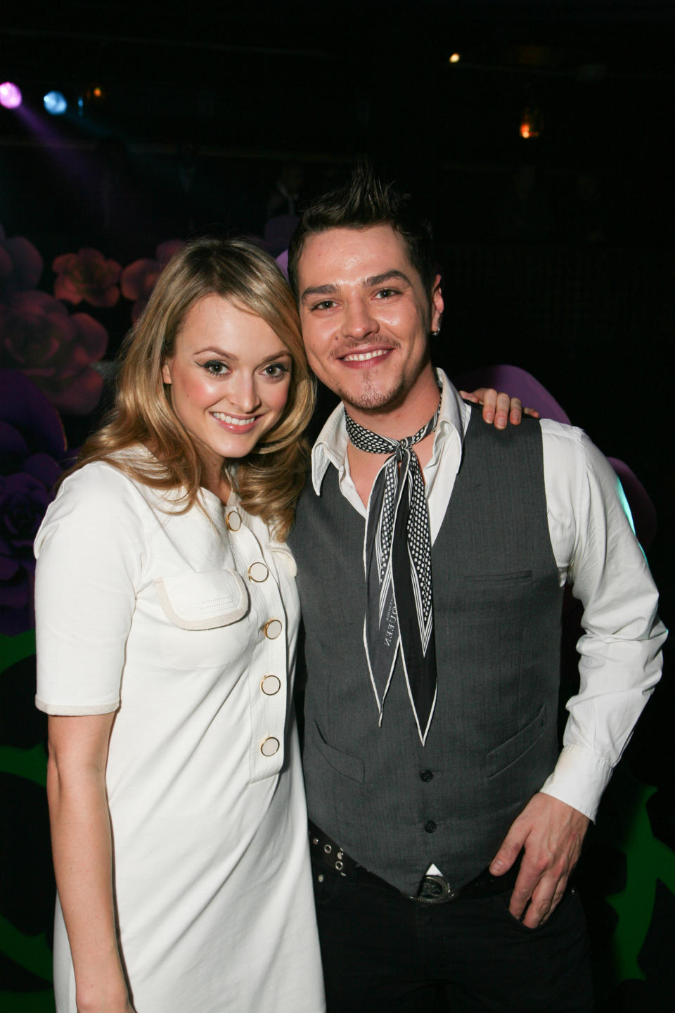 Matt Willis, pictured with Fearne Cotton in back 2007, opened up about his struggles with addiction. (Getty Images)