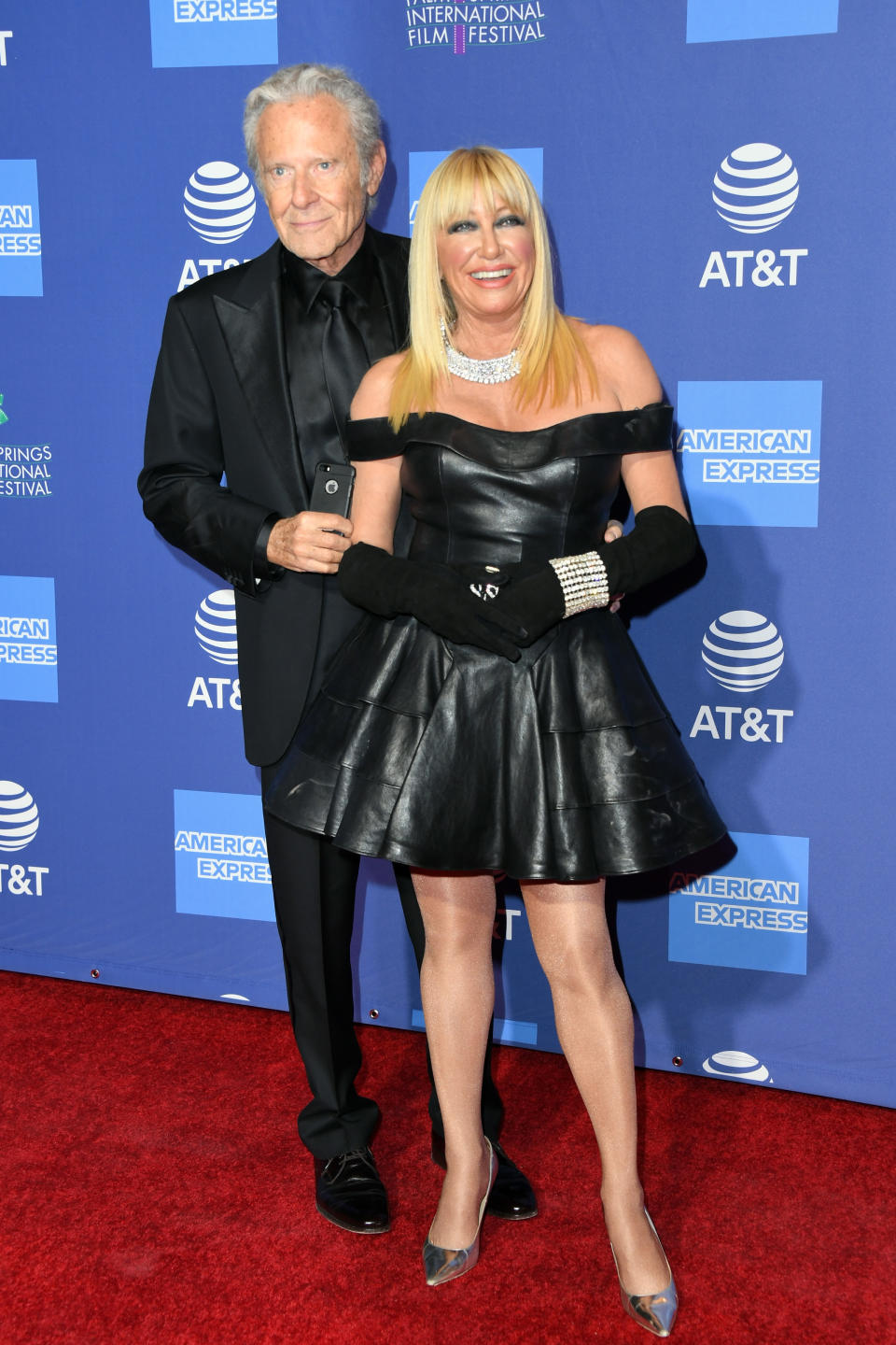 Alan Hamel and Suzanne Somers. Image via Getty Images.