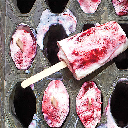 Buttermilk-Blackberry Dreamsicles