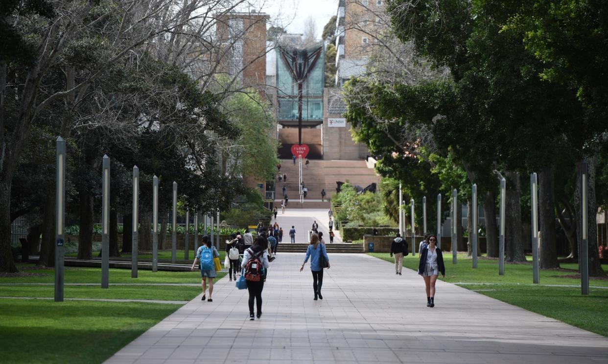 <span>A proposed student housing development by UNSW in Sydney is facing opposition from the local council in a case that highlights the dilemma universities are facing.</span><span>Photograph: Dean Lewins/AAP</span>