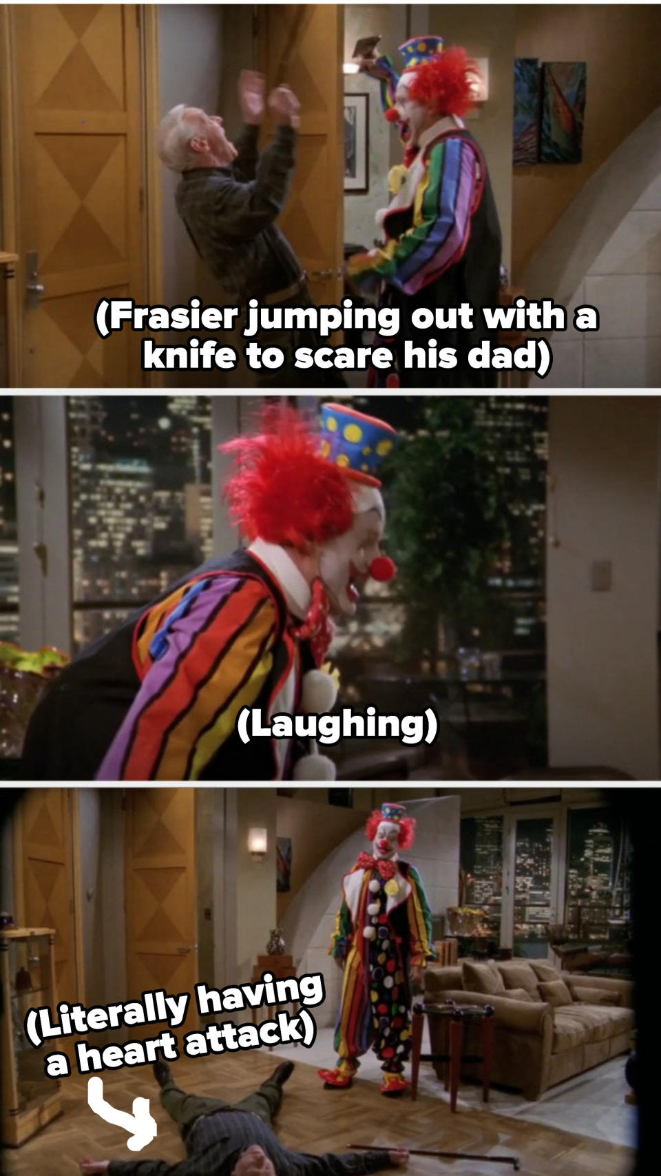 Screenshots from "Frasier"