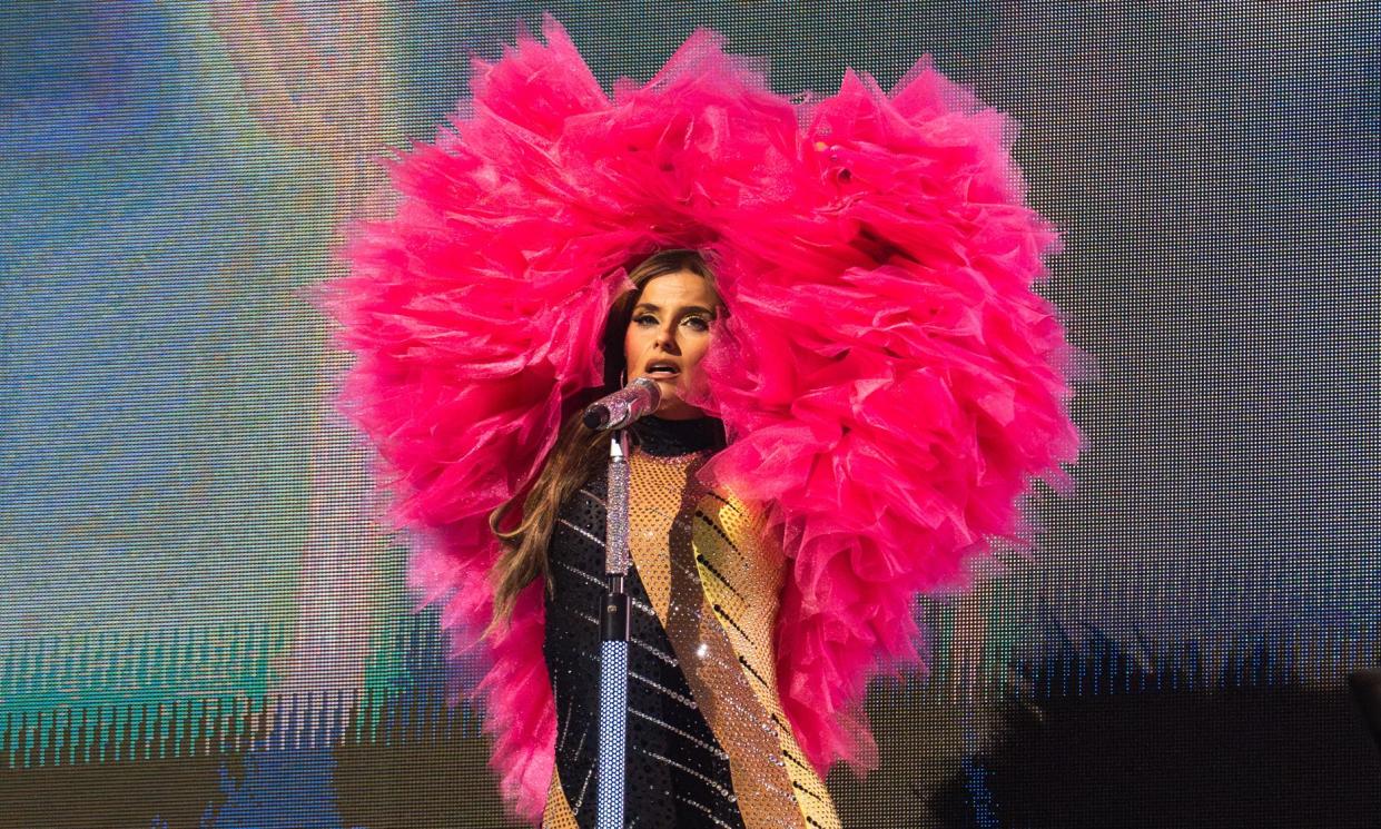 <span>Nelly Furtado performing at the Mighty Hoopla festival in London, 1 June 2024.</span><span>Photograph: Lorne Thomson/Redferns</span>