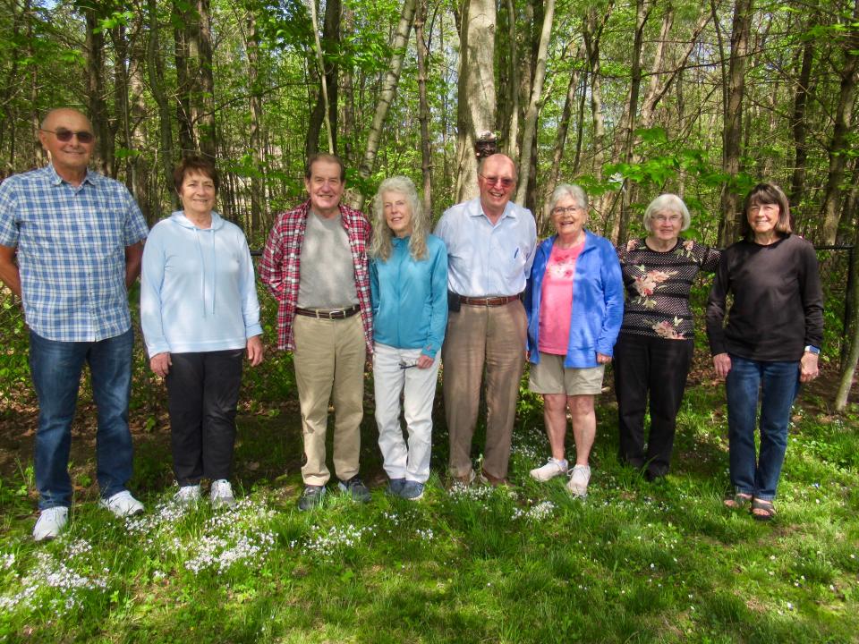 Members of the planning committee for the Dover High and St. Mary High class of '62 reunion are from left: Chet Batchelder, Susan (Chadwick) Brown, Thomas Hourihane, Mary (Cavanaugh) Ulinski, Grover Tasker, Sandra Moriarty, and Marlene (Otis) May.