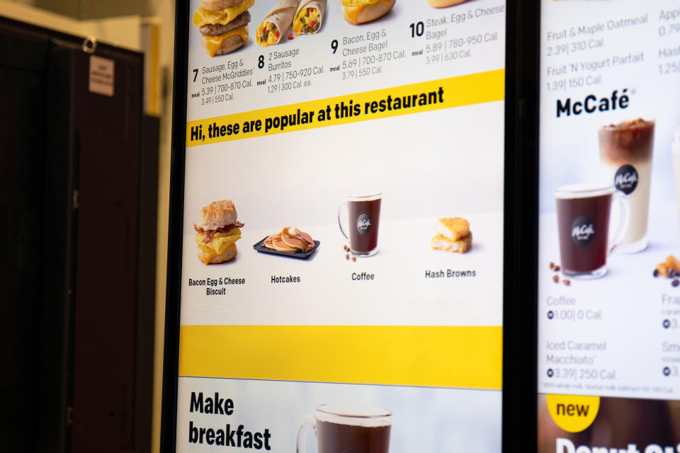 McDonald's cuts a big check to buy tech platform Dynamic Yield. The tech provider will allow McDonald's to offer personalized items on its digital drive-thru menu boards.