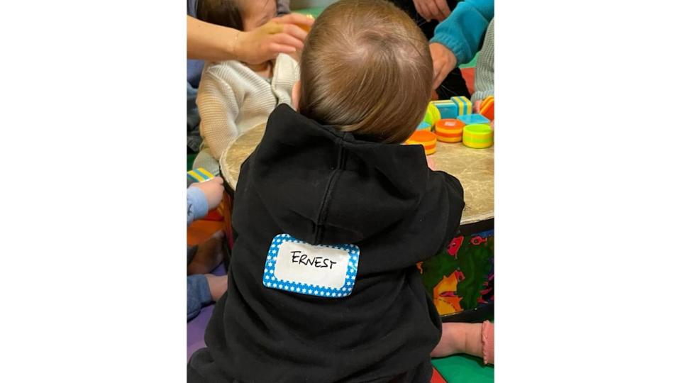 Ernest at playgroup