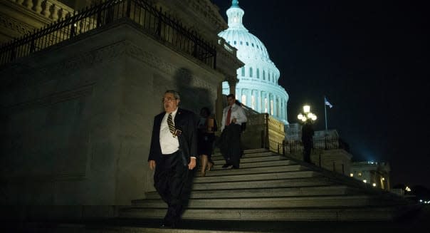 Negotiations Continue On Capitol Hill One Day Before Debt Limit Deadline