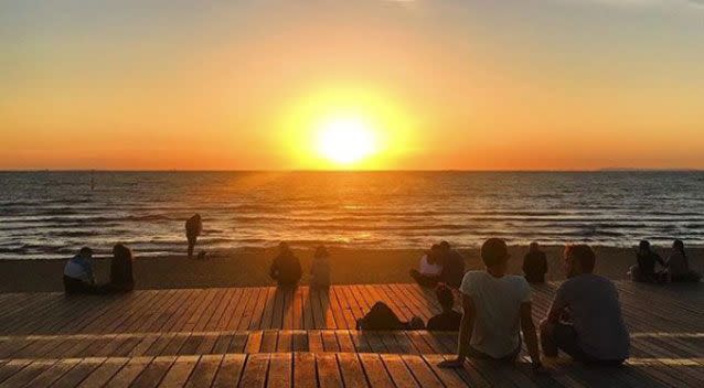 Melbourne is going to swelter on Saturday with a top of 41 forecast. Photo: Instagram/ sharita_h