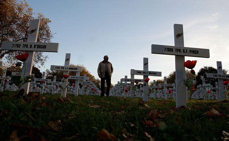 IN PICTURES: Australians pause to pay their respects on Anzac Day