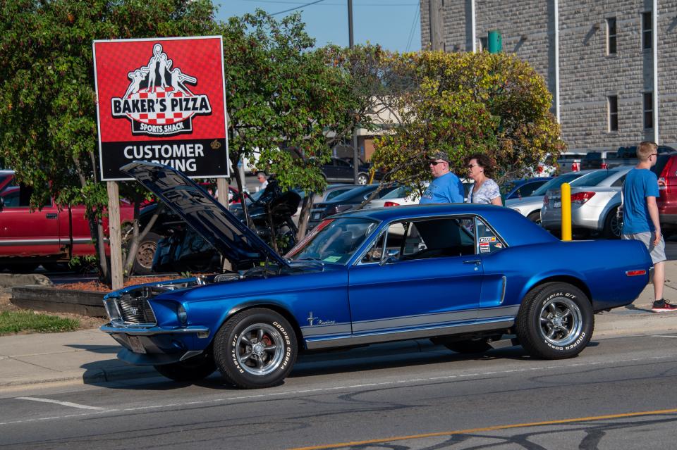 Bucyrus Fraternal Order of Police Lodge No. 68 will have its annual Cruisin' with the Cops Custom and Classic Car Show on Saturday. This photo is from the 2021 event.