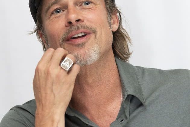 <p>Brad Pitt à Los Angeles le 12 juillet 2019</p>