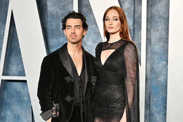 Sophie Turner and Joe Jonas Match in Black at Grammy Awards in 2020