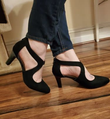 Strappy pumps for anyone looking for a little extra height and style without sacrificing comfort