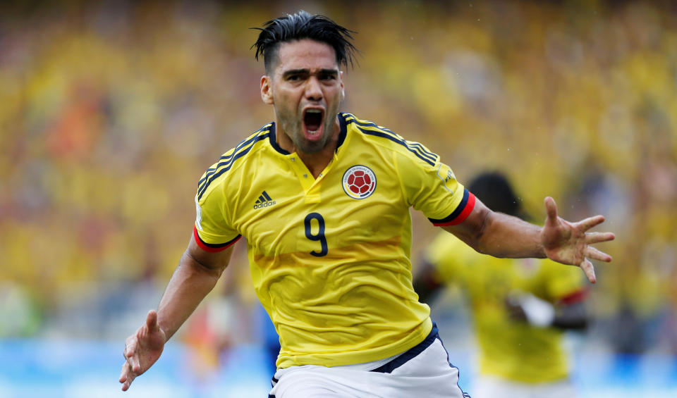 No pudo estar en el pasado Mundial de Brasil, así que el de Rusia es una gran oportunidad para Radamel Falcao y, quizá, la última cita mundialista de su carrera. La afrontará con 32 años, pero debido a sus continuas lesiones parece difícil que aguante hasta Catar 2022. (Foto: Jaime Saldarriaga / Reuters).