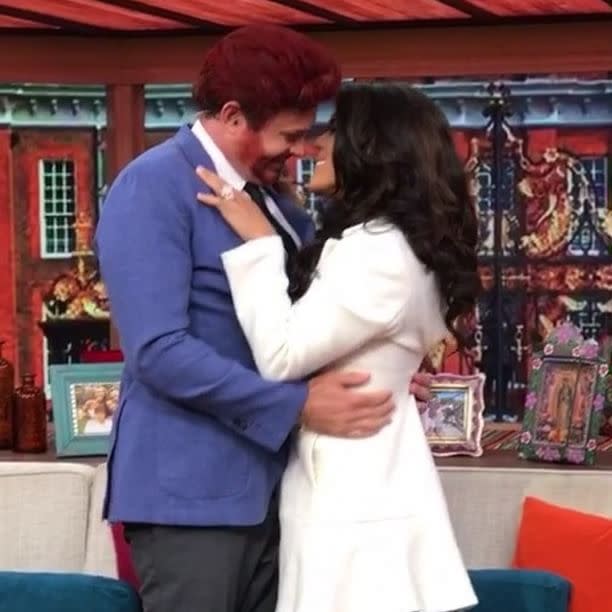 Francisca Lachapel y Alan Tacher parodiaron al Príncipe Harry y Megan Markle/Despierta America/Instagram