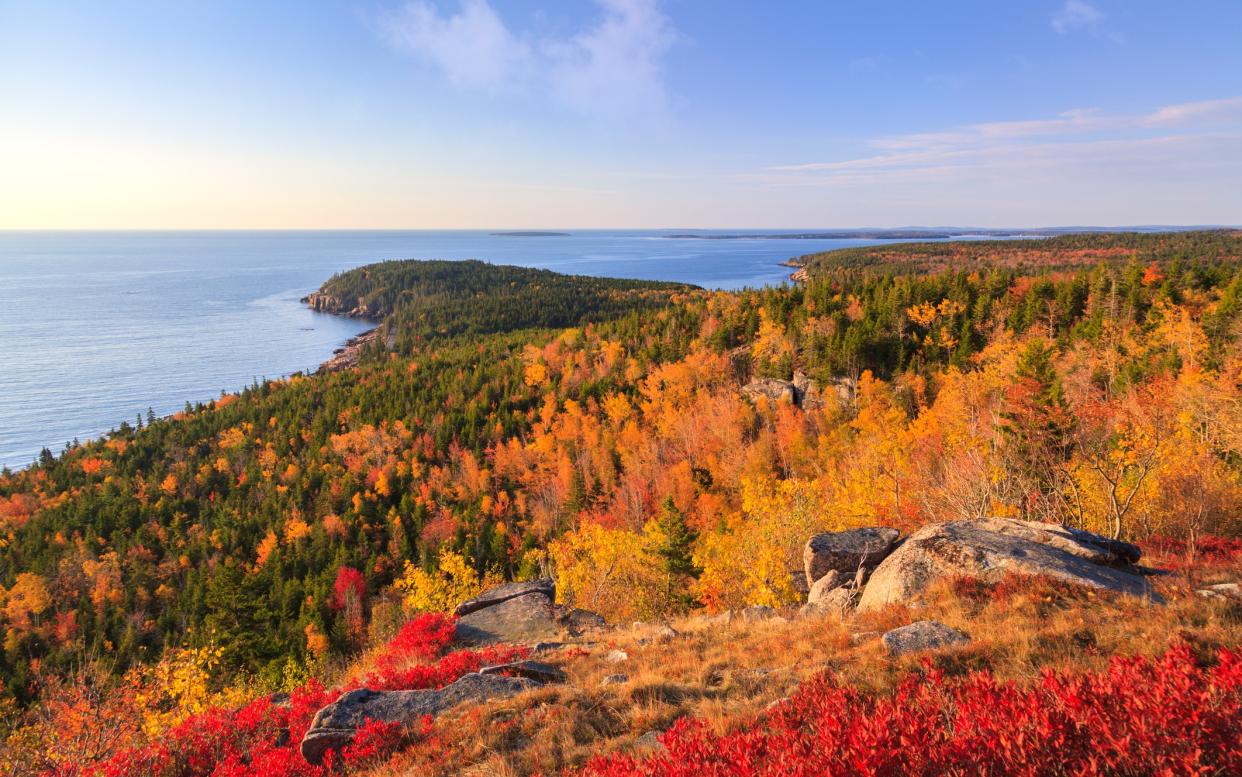 Acadia National Park in Maine is a stunning place to be in autumn - Ken Brown