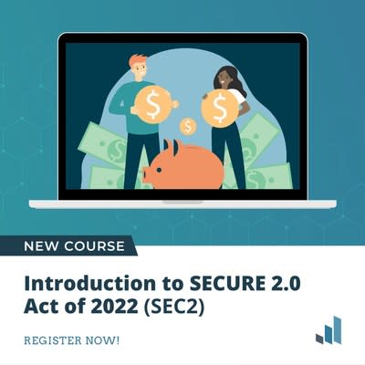 Surgent Accounting &amp; Financial Education today announced a new online CPE course that covers the just-passed SECURE 2.0 Act of 2022 and associated changes to IRAs and qualified retirement plans.