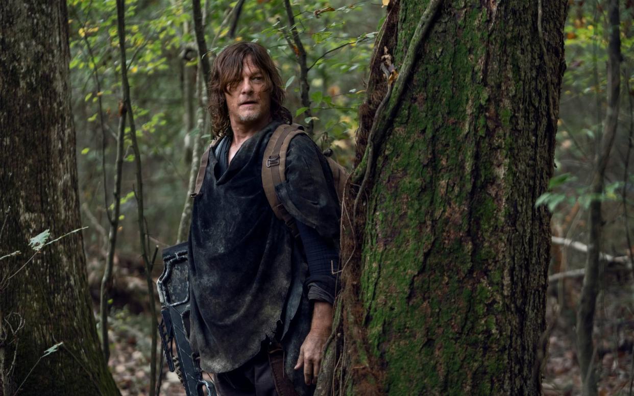 Für Daryl (Norman Reedus) und seine Kameraden ist längst nicht alles gut. (Bild: 2020 AMC Film Holdings LLC)