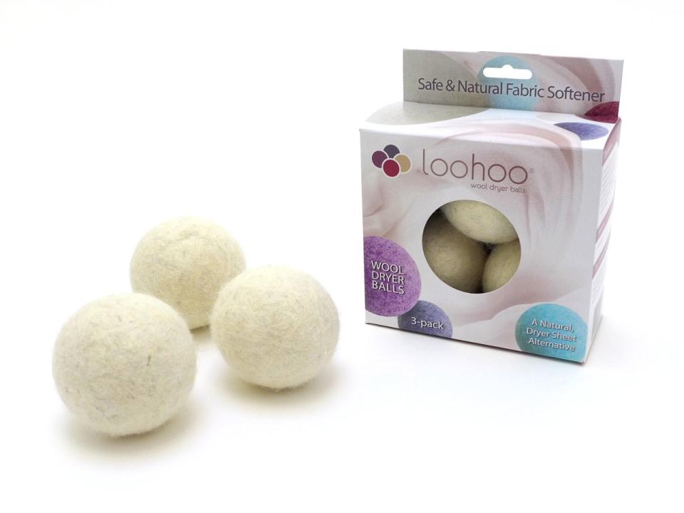 LooHoo Wool Dryer Balls, $29