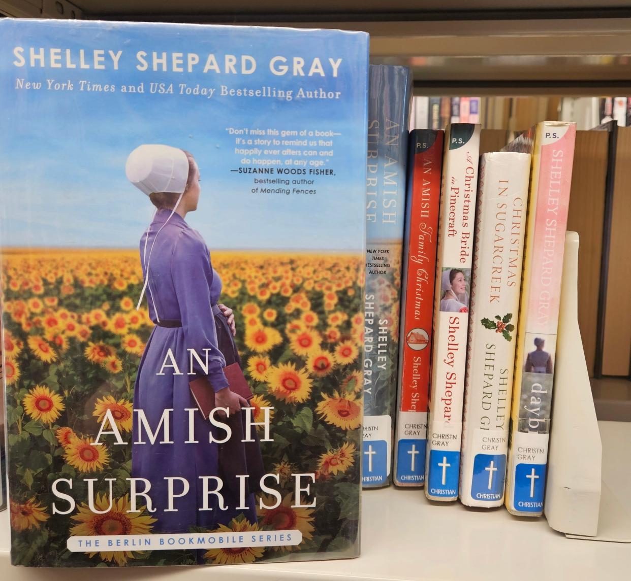 Many of Shelley Shepard Gray's books can be found at the local library.