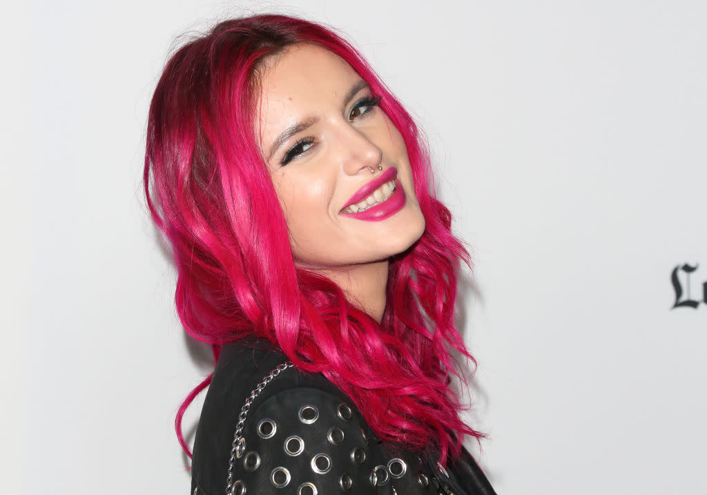 Bella Thorne’s iconic pink summer hair color is gone, and this is the new hue she picked for fall