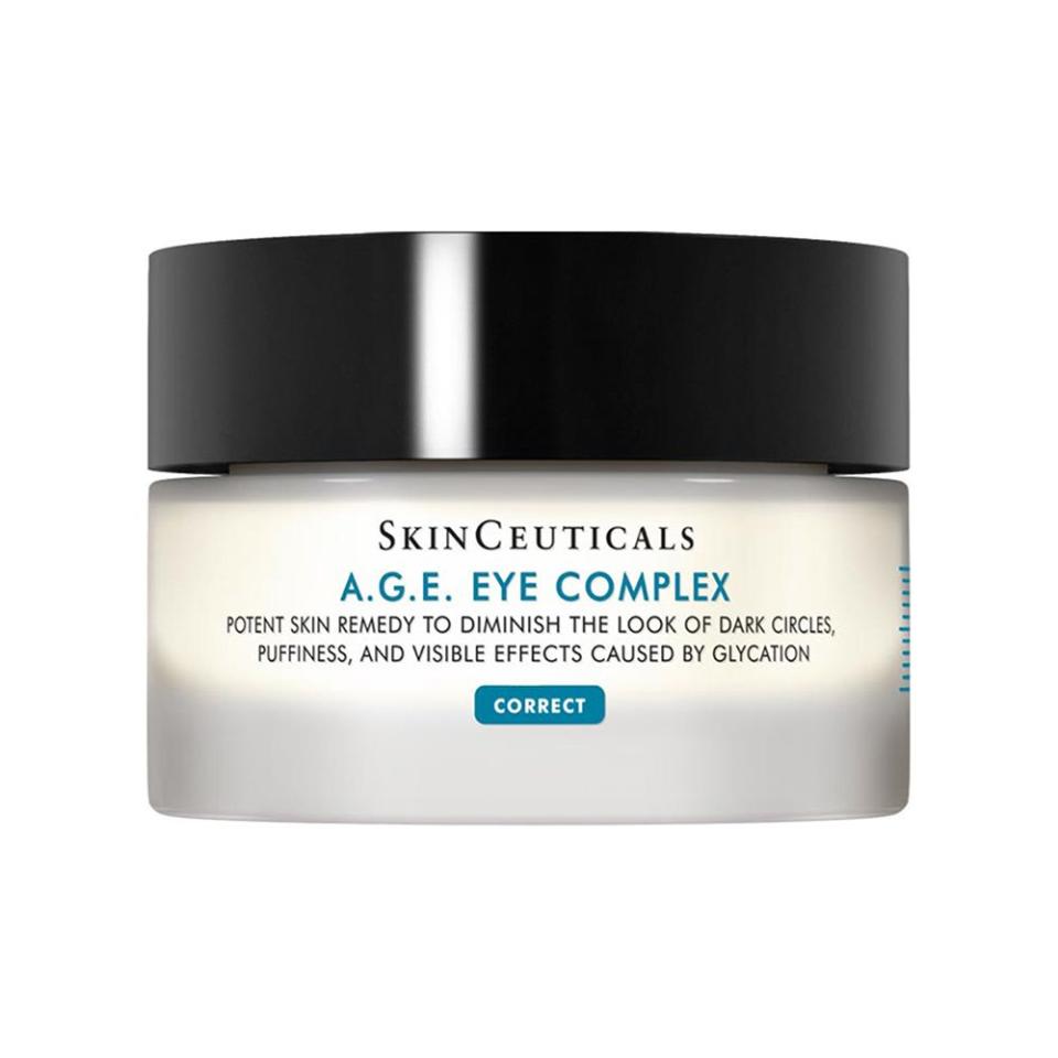 <p><a href="https://go.redirectingat.com?id=74968X1596630&url=https%3A%2F%2Fwww.dermstore.com%2Fskinceuticals-a.g.e.-eye-complex-for-dark-circles-15g%2F11289599.html&sref=https%3A%2F%2Fwww.elle.com%2Fbeauty%2Fmakeup-skin-care%2Fg44662772%2Fbest-caffeine-eye-creams%2F" rel="nofollow noopener" target="_blank" data-ylk="slk:Shop Now;elm:context_link;itc:0;sec:content-canvas" class="link ">Shop Now</a></p><p>A.G.E. Eye Complex</p><p>dermstore.com</p><p>$105.00</p><span class="copyright">courtesy of brands</span>