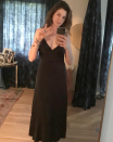 <p>Poor Hathaway was feeling awful, but that didn’t stop her from supporting the Time’s Up movement. “In Solidarity from my sick bed,” she captioned a shot of herself in a black dress. (Photo: <a rel="nofollow noopener" href="https://www.instagram.com/p/BdqpGXzFZ2z/?hl=en&taken-by=annehathaway" target="_blank" data-ylk="slk:Anne Hathaway via Instagram;elm:context_link;itc:0;sec:content-canvas" class="link ">Anne Hathaway via Instagram</a>) </p>