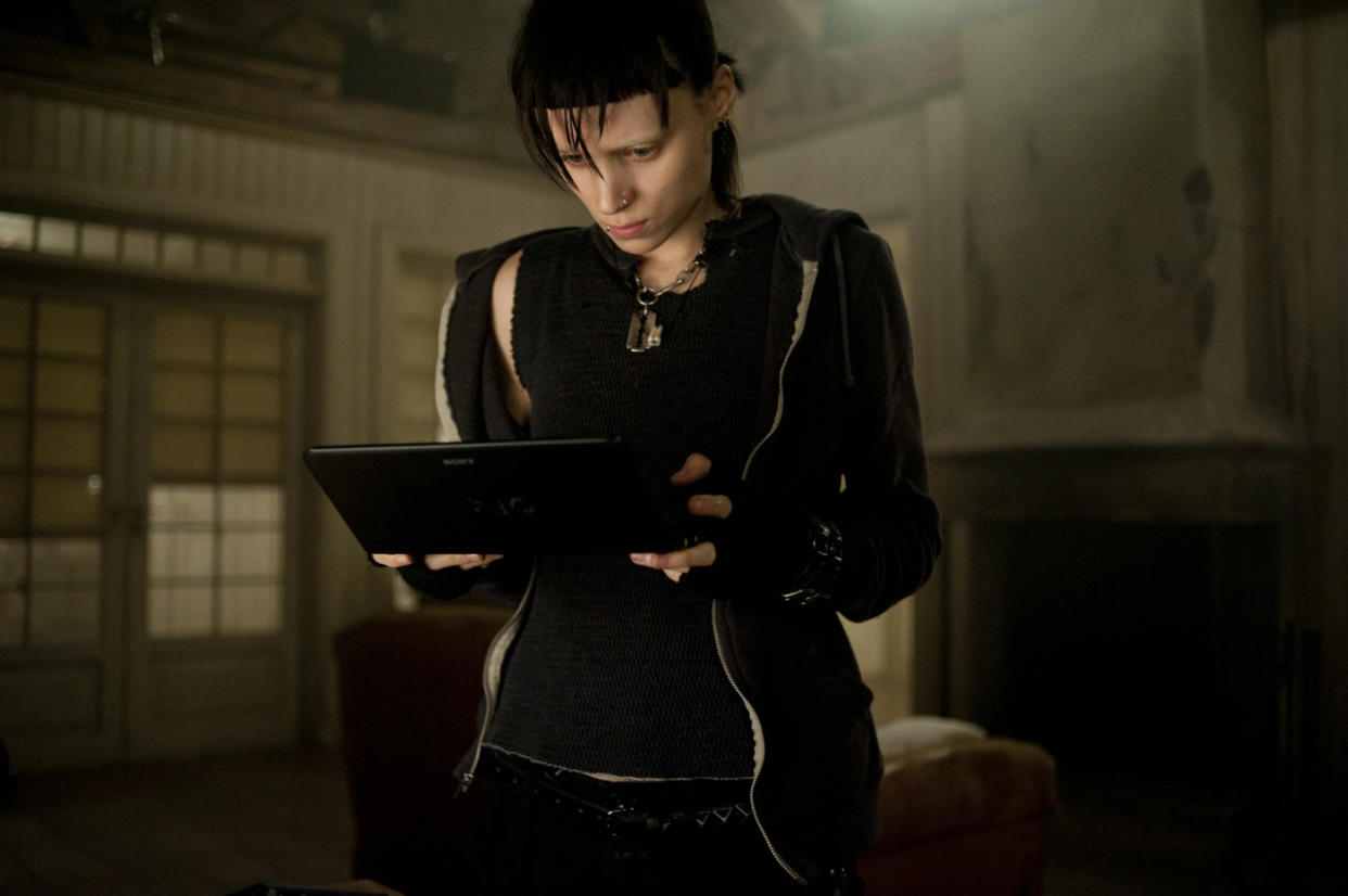 Rooney Mara in 2011's 'The Girl with the Dragon Tattoo' (credit: Sony)