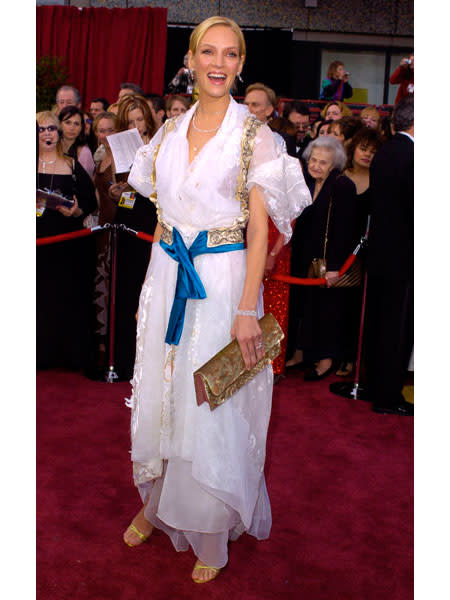 Worst Dressed: Uma Thurman, 2004