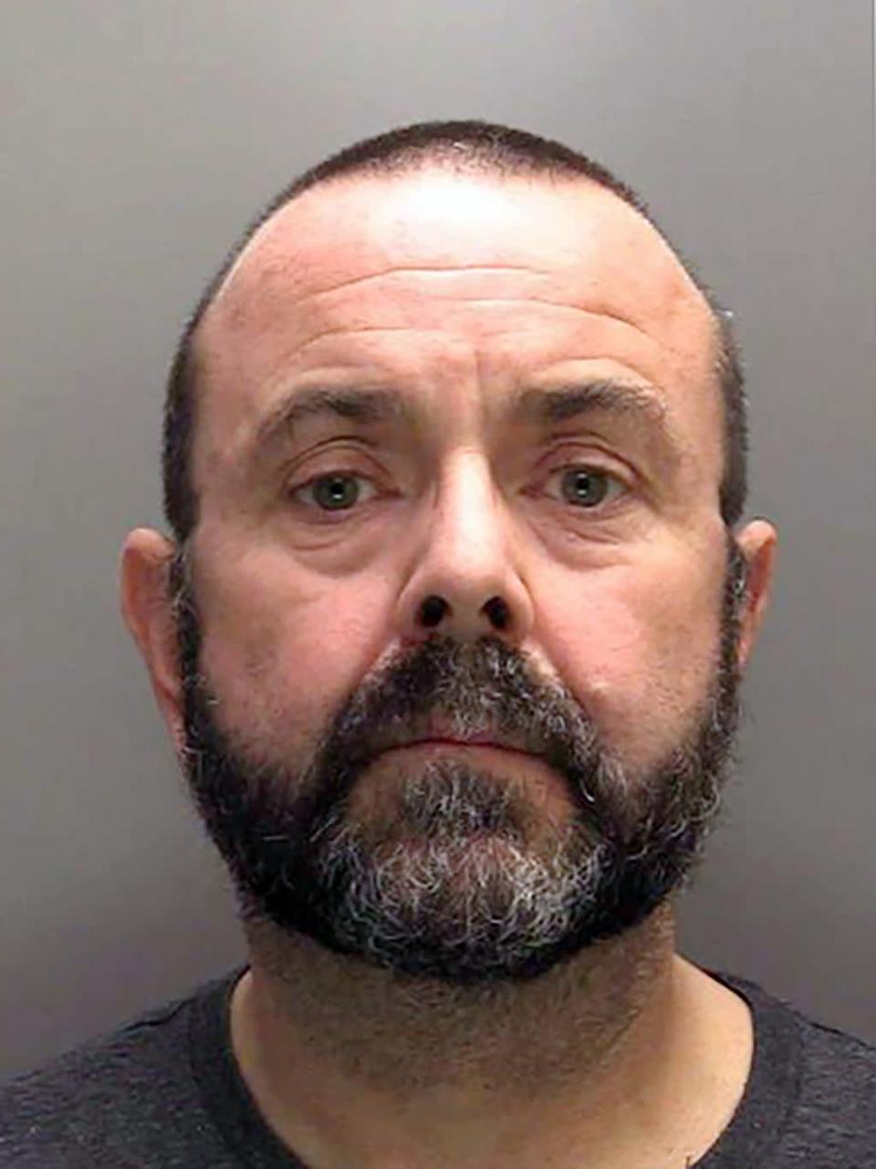 David Morris, 52, was found guilty of 34 offences, including seven counts of rape and 13 counts of causing or inciting a child under 13 to engage in sexual activity (Merseyside Police/PA). (PA Media)