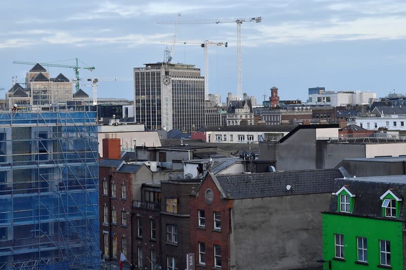 FILE PHOTO: General view of the skyline, in Dublin