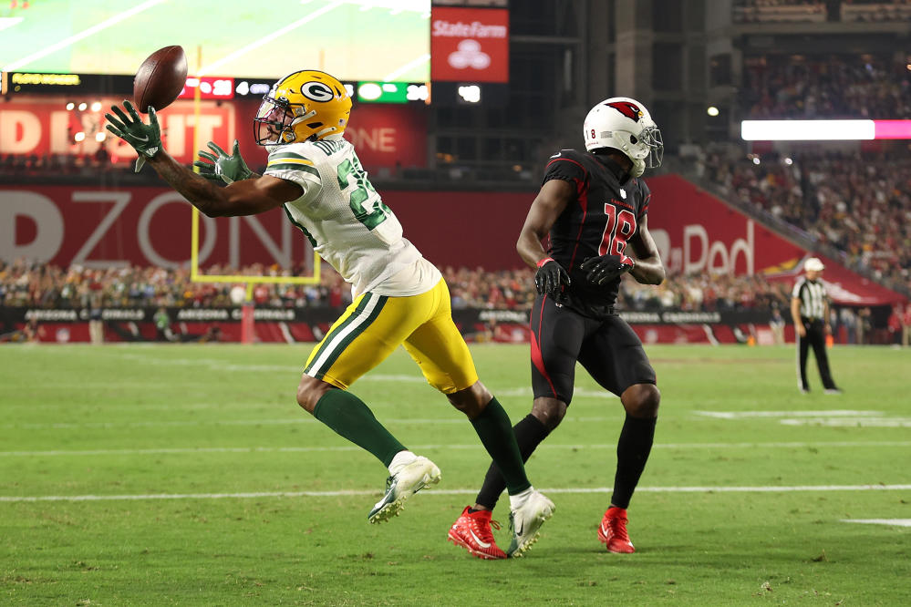 Arizona Cardinals clinch first-round bye with thrashing of Green