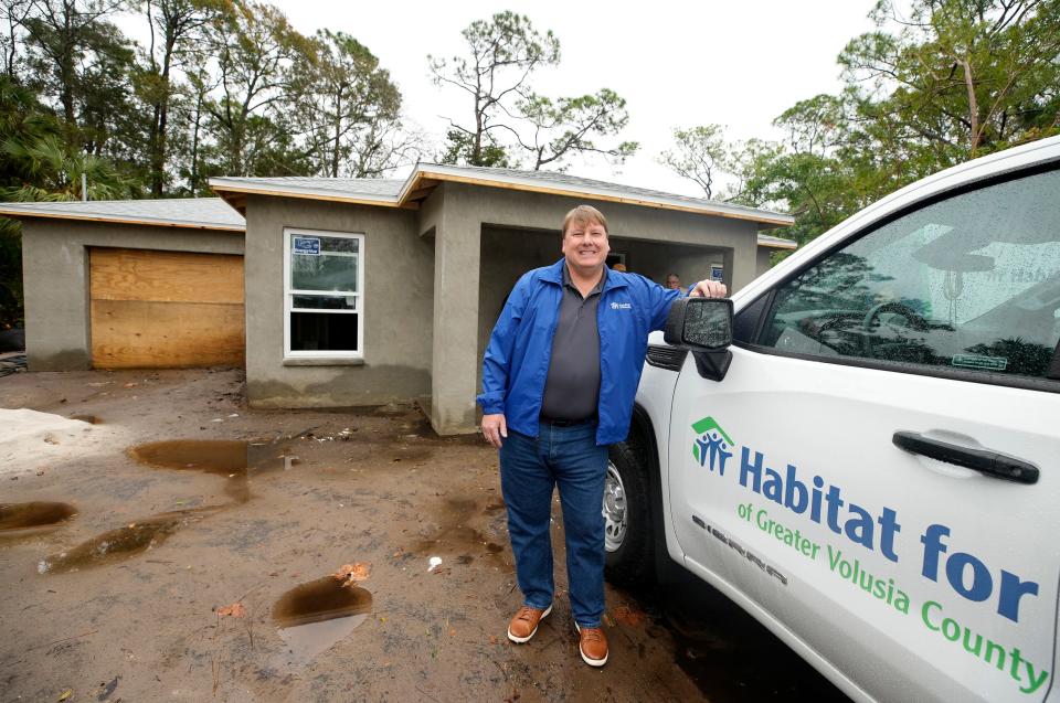 Jeff Beck has served as chairman of the Habitat for Humanity of Greater Volusia County Board for the past two and a half years. Beck has been volunteering for the local Habitat organization for more than 15 years, giving his time on Saturdays to help build affordable homes for those who need them.