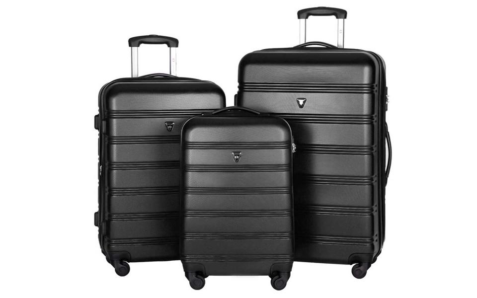 Merax Travelhouse Luggage Set 3 Piece Luggage