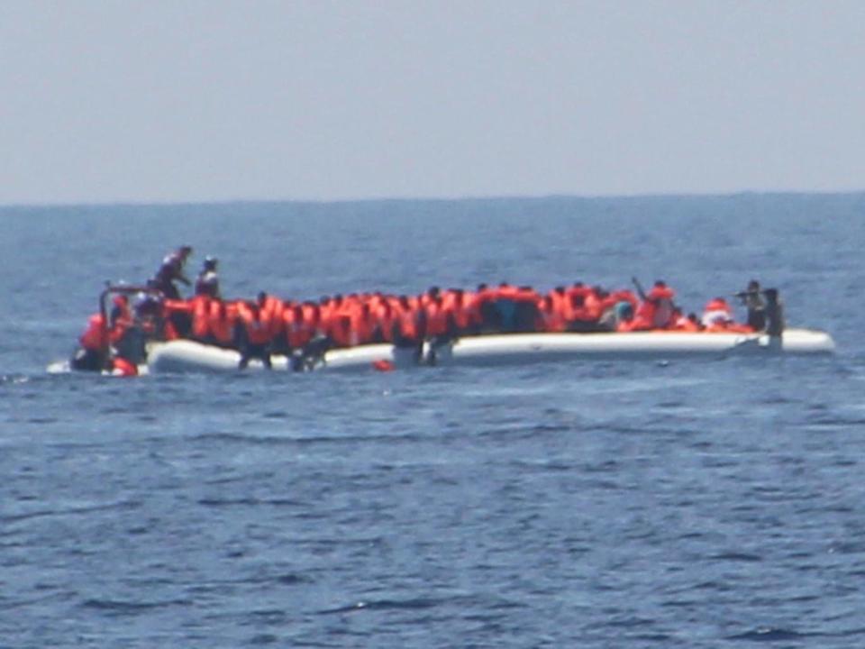 In May Libyan coastguard were accused of opening fire on a boat of refugees (Jugend Rettet)