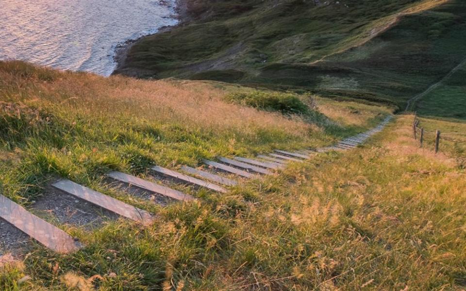 South West Coast Path, Britain's longest footpath, runs along both coasts of Devon