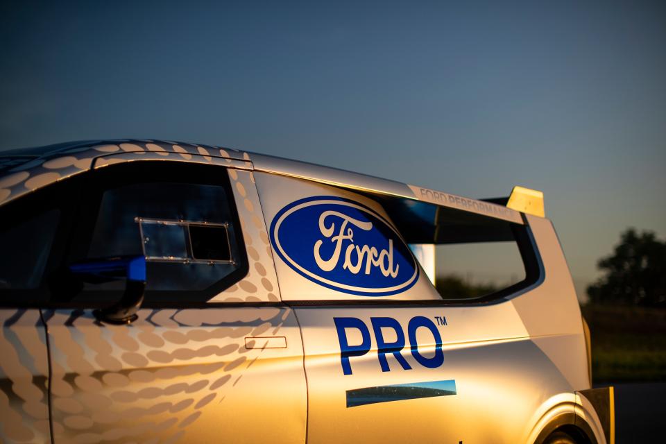 The Ford Pro Electric SuperVan.
