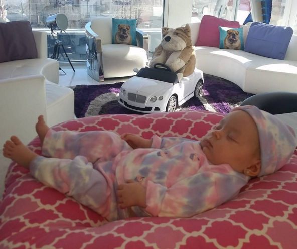 Chanel will not get her driver’s license until 2031, but she already owns a Bentley. (Photo: Instagram)