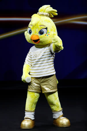Soccer Football - 2019 FIFA Women's World Cup Draw - The Seine Musicale, Paris, France - December 8, 2018 The 2019 FIFA Women's World Cup mascot ettie onstage during the draw REUTERS/Gonzalo Fuentes