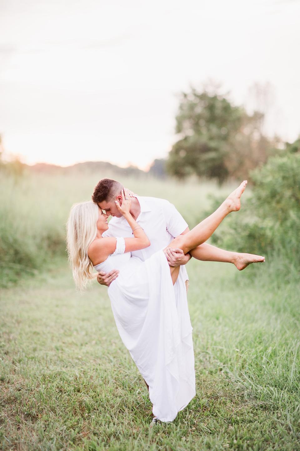 Engagement photo by Amanda May Photos, July 21, 2020.